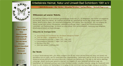 Desktop Screenshot of ahnu-bad-schoenborn.de